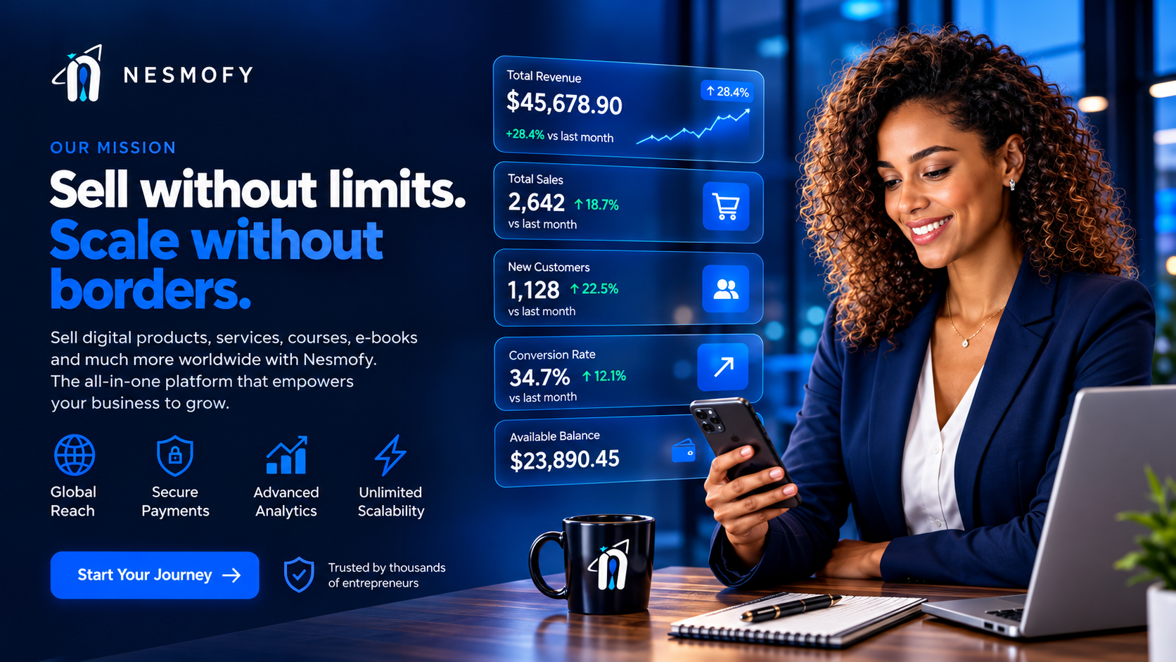 Nesmofy — sell without limits, scale without borders.